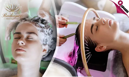 Hair Spa Waterfall Treatment for Ladies at Radiance Beauty Lounge, Millennium Place Hotel!